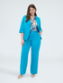 Pantaloni Regular in misto cotone image number 3
