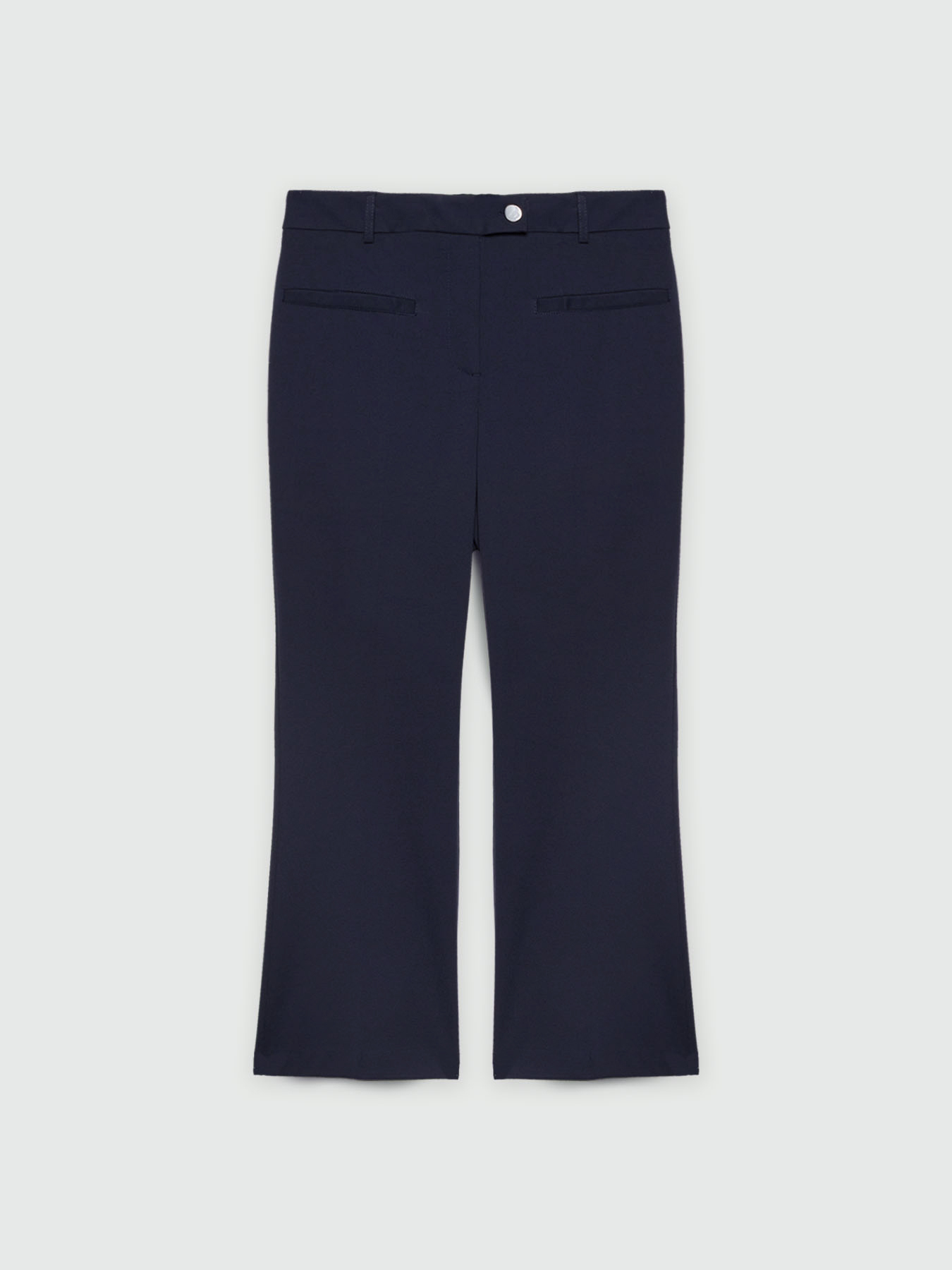 Pantalon kick flare en maille Milano image number 4