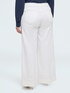 Wide Leg Cotton Trousers image number 1