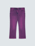 Jeans Kick Flare lavado morado desgastado image number 1