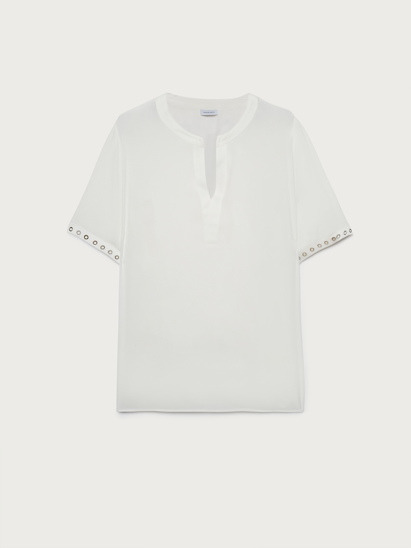 Viskose-Bluse mit Nieten image number 3