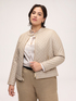 Diamond-quilted biker jacket image number 0