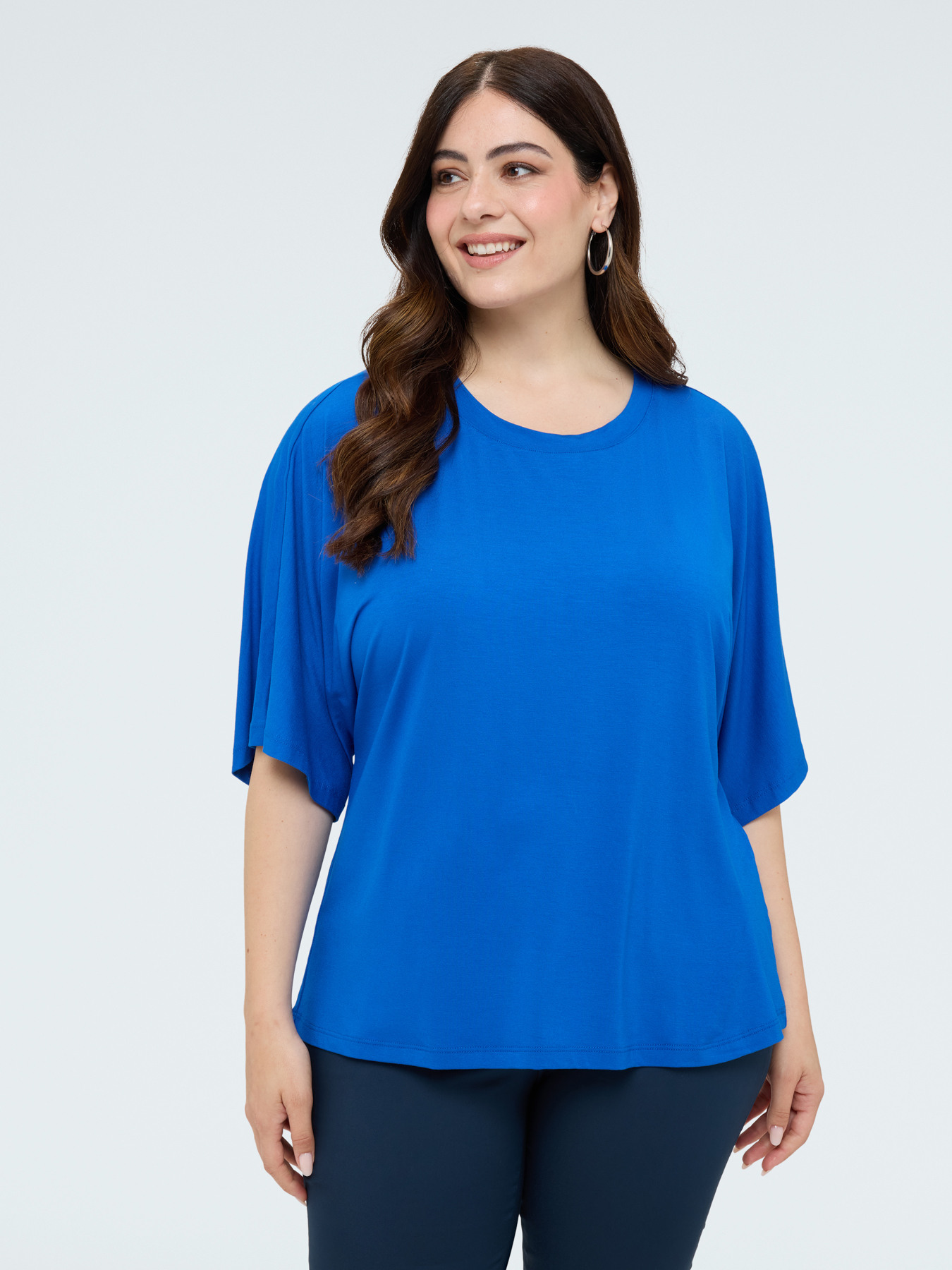 Camiseta de jersey con cut-out image number 0