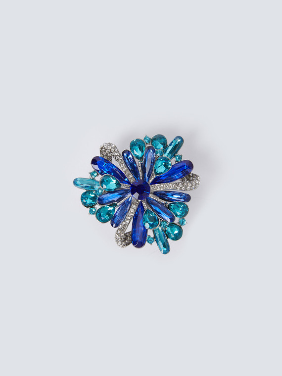 Coloured brooch