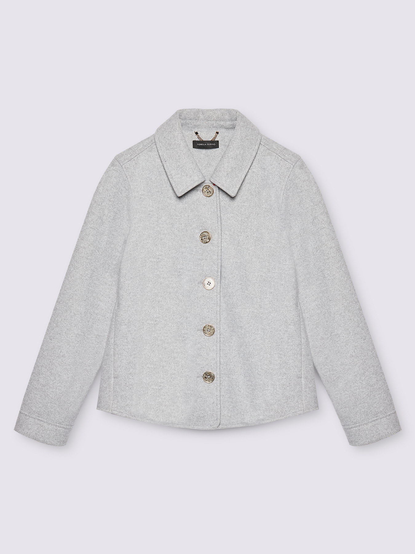 Short jacket in knitted fabric image number 4