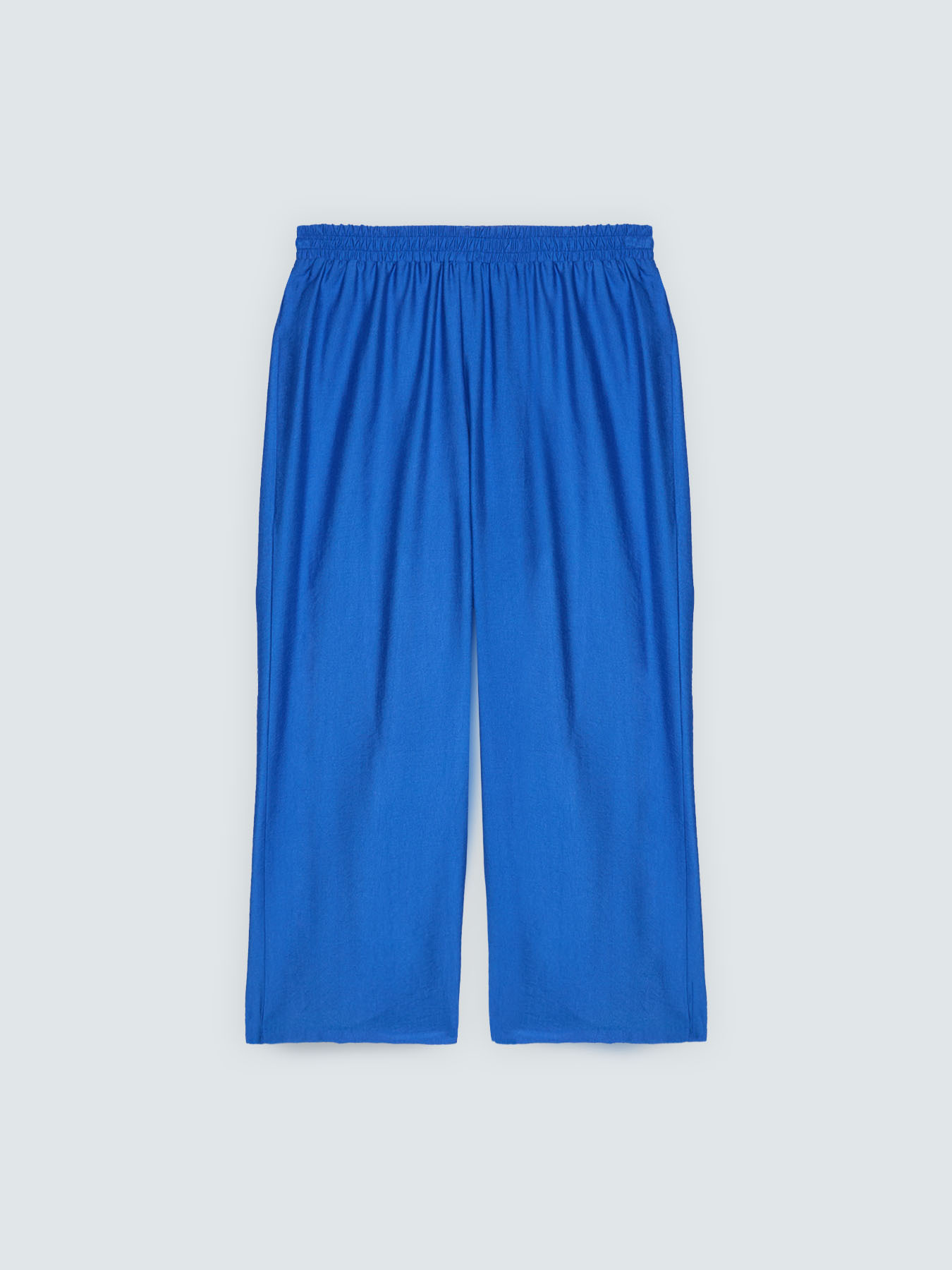 Pantaloni cropped in viscosa image number 4
