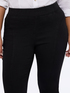Cotton blend denim jeggings image number 2
