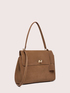 Sac &agrave; main avec poche frontale et poign&eacute;e rigide image number 3