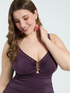 Costume intero con borchie e dettaglio cut out image number 4