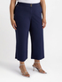 Lightweight cropped trousers image number 0