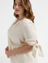 Shirt with knots on the sleeves image number 3