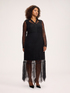Lace shirtdress with ruffle image number 2