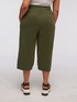 Linen and cotton loose trousers image number 1