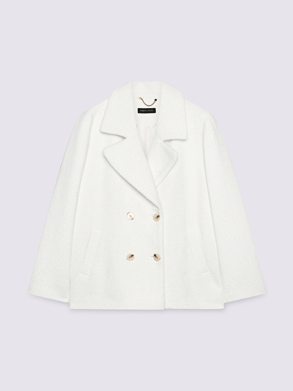 Cappotto con chiusura doppiopetto