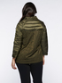 Padded jacket with broderie anglaise effect at the back image number 1