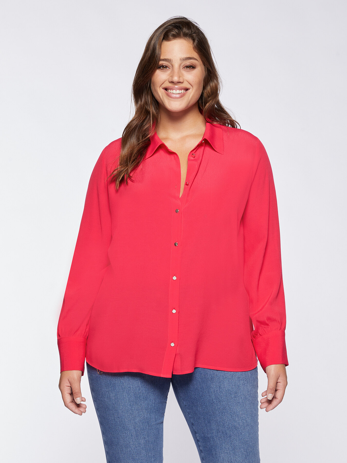 Camicia in viscosa ECOVERO&trade; image number 0