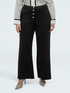Wide Leg Pants in scuba fabric image number 2