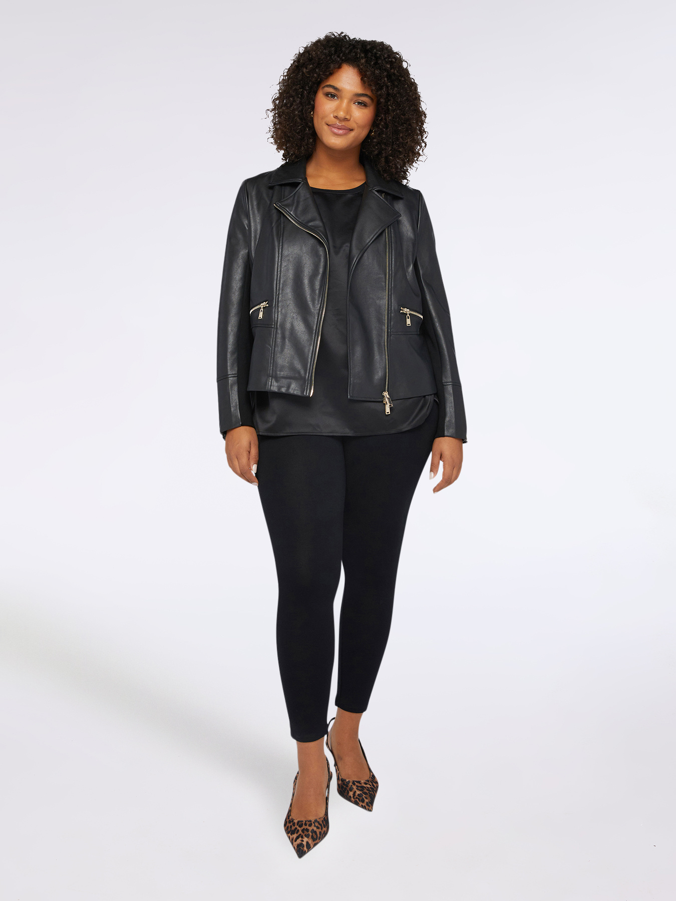 Leggings avec taille &eacute;lastique image number 2