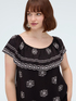 Chill Off-Shoulder-Kleid aus Viskose image number 2