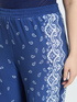 Wide Leg Bandana Print Trousers image number 2