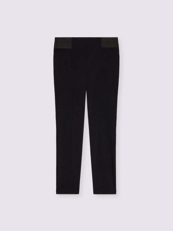 Jeggings avec &eacute;lastique &agrave; la taille