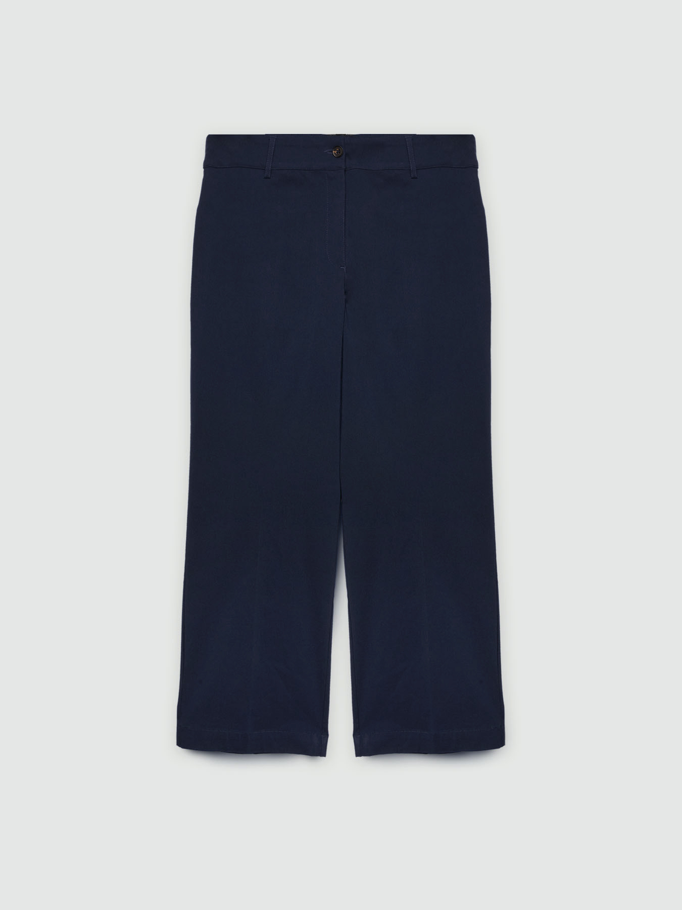 Cropped-Hose aus Viskose LENZING&trade; ECOVERO&trade; image number 4