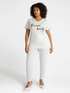 T-shirt with lettering in cord image number 3