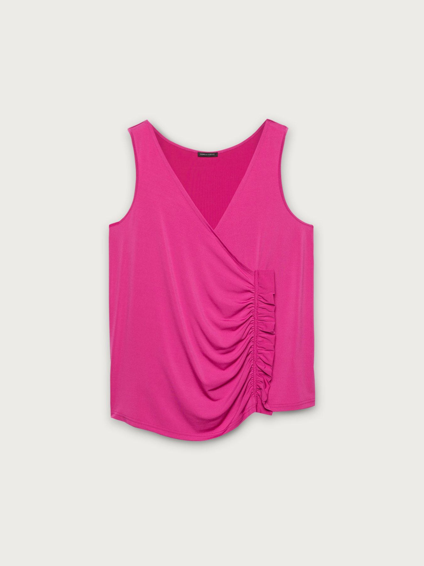 Top &agrave; fronces et volants image number 3