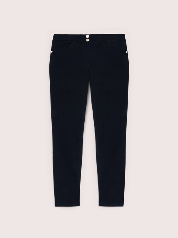 Jean Skinny d&eacute;lavage total black