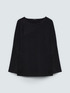 T-shirt with tulle insert image number 4