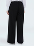 Pantalon Wide Leg en tissu stretch image number 1