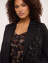 Milano Stitch Blazer with Sequins image number 3