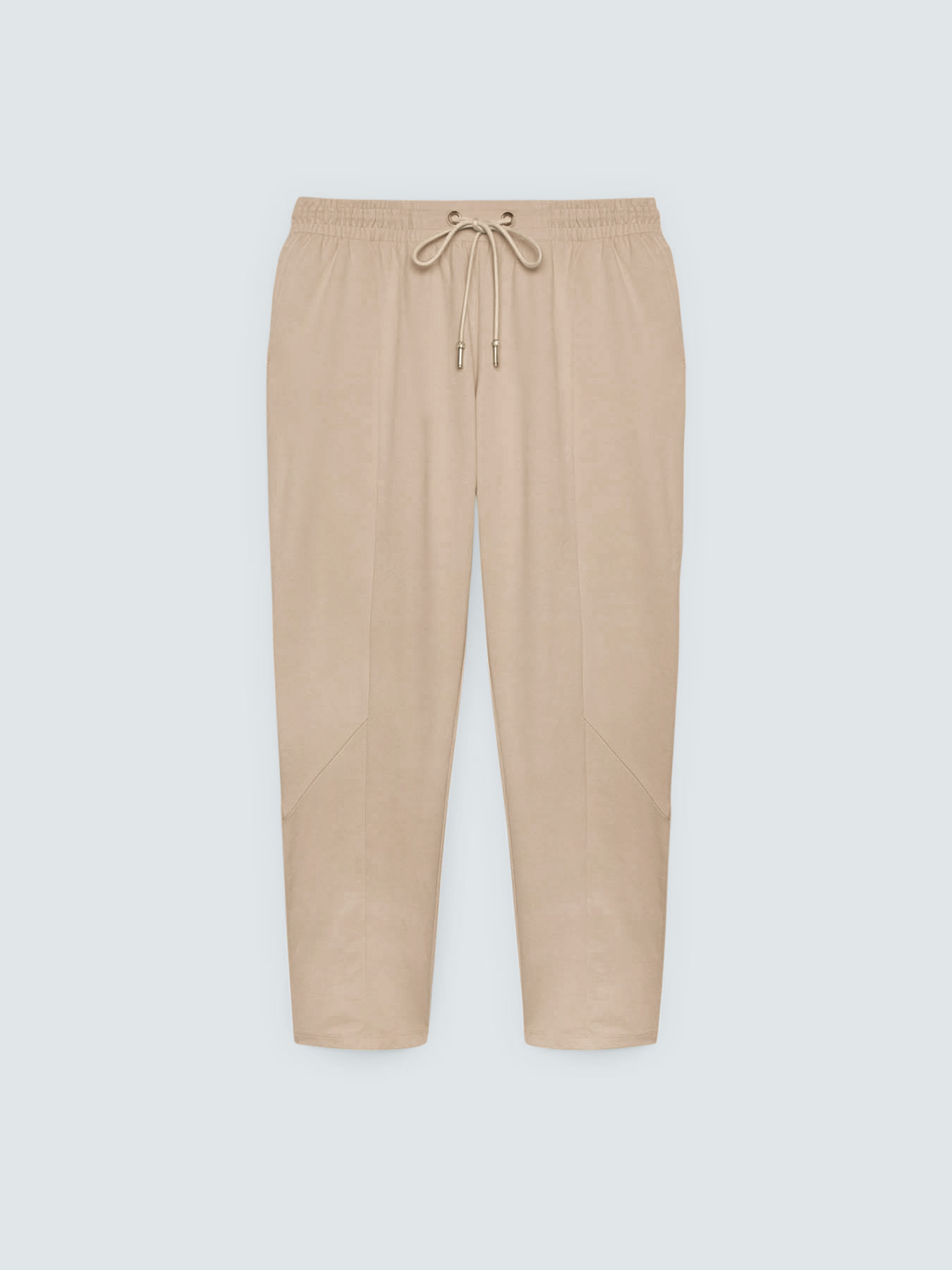 Jogger pants in fleece with drawstring image number 4