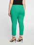 Stretch cotton Capri trousers image number 1
