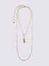 Multi-strand necklace with tassel image number 1