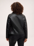 Biker jacket with asymmetrical zip image number 1