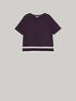 T-shirt con bordo a righe image number 3