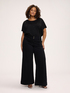 Jeans Wide Leg lavaggio black image number 2