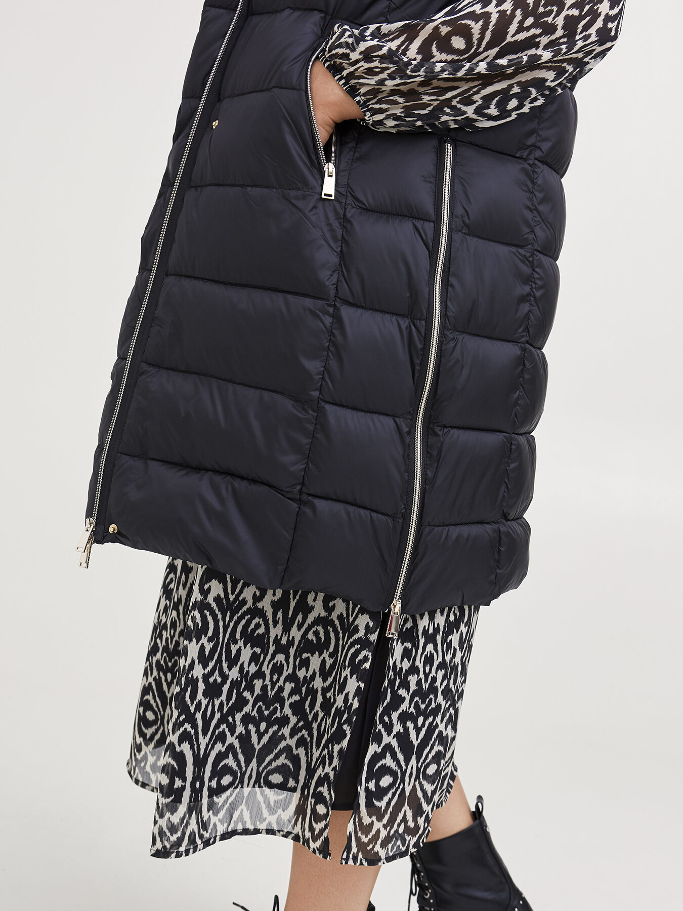 Gilet lungo imbottito image number 2