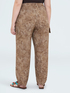 Cargo pants with print image number 1
