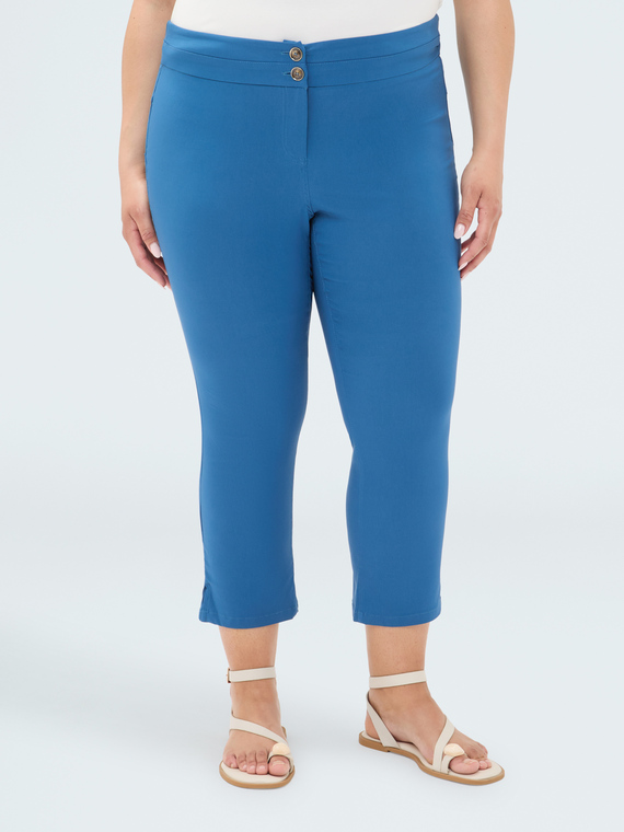 Capri Pants with Side Slits