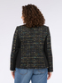 Bouclé jacket with fringe image number 2