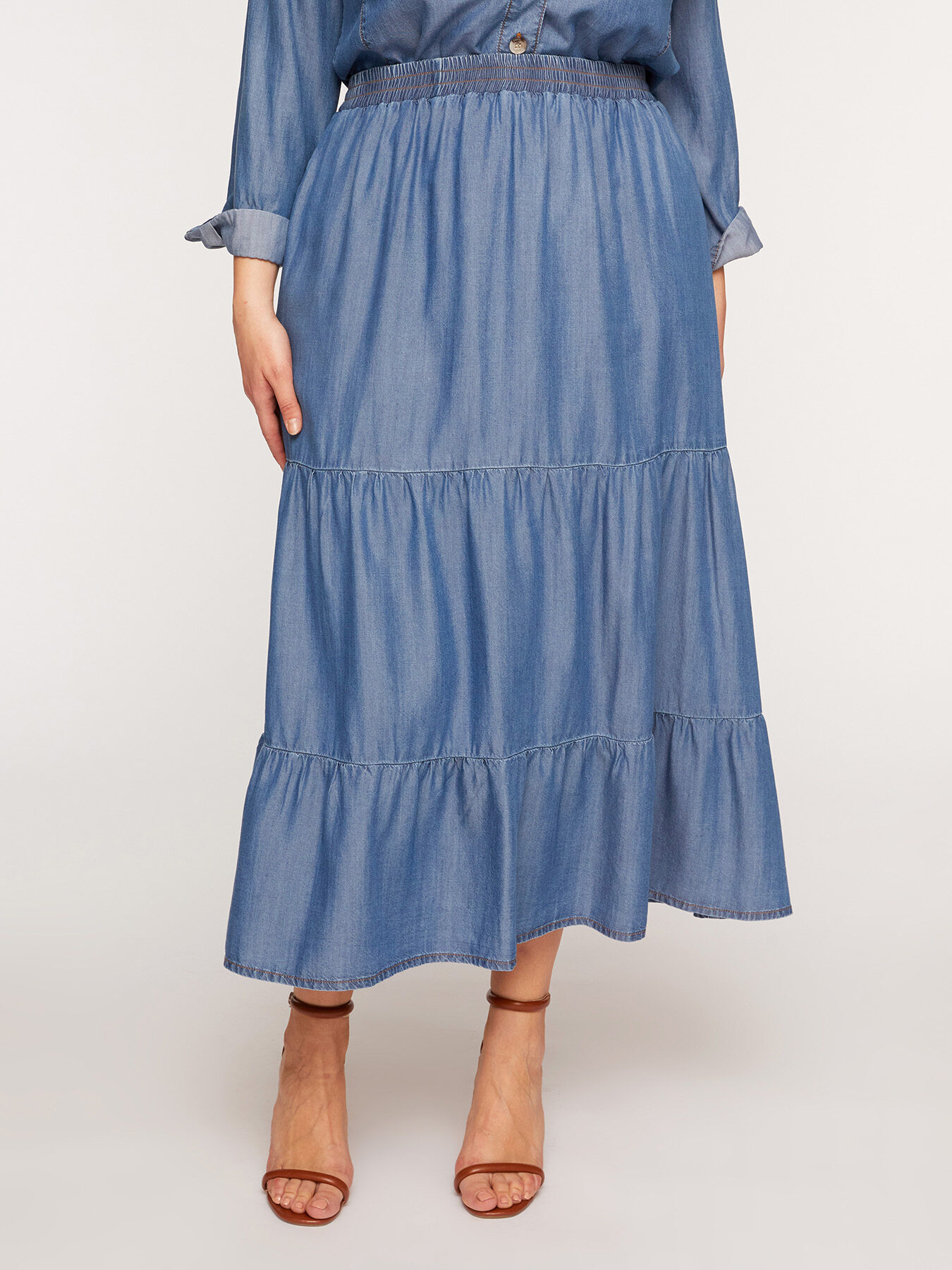 Gonna lunga a balze image number 3