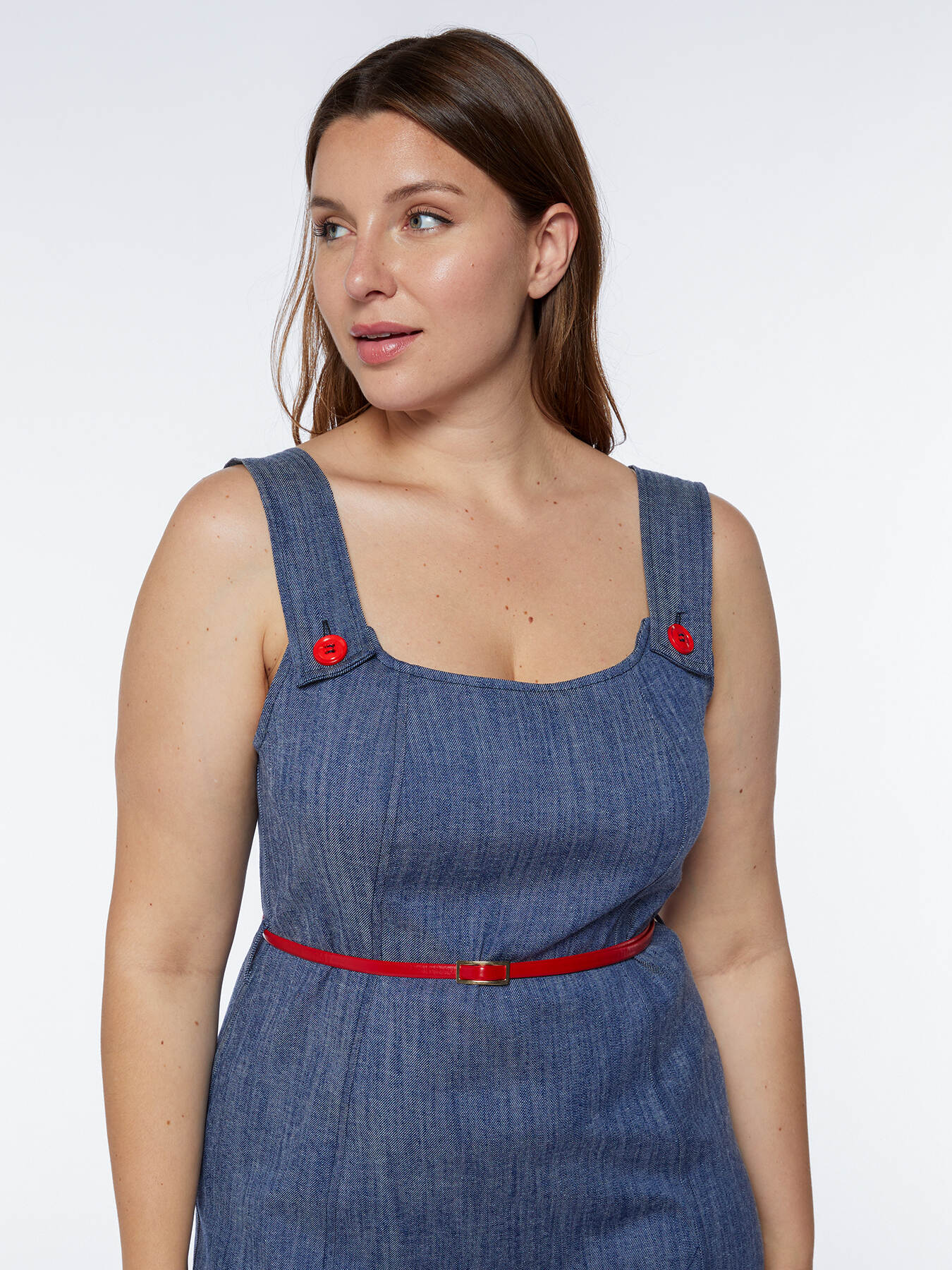 Vestito tubino in jeans image number 2