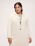 Lightweight coat in soft touch fabric image number 3