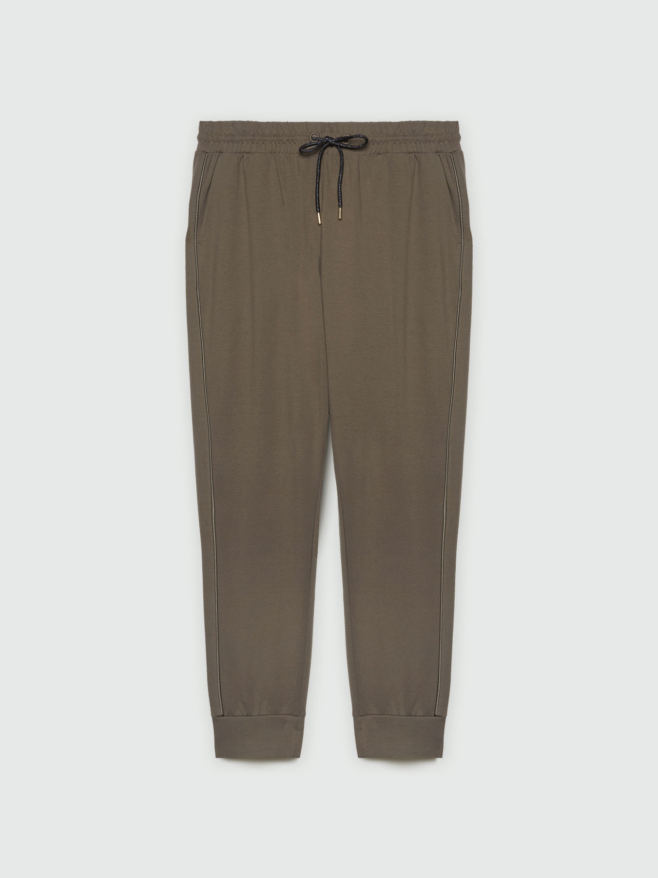 Joggers aus Sweatstoff mit seitlichen Bord&uuml;ren image number 4