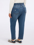Balloon-Jeans mit kleinen Rissen image number 1