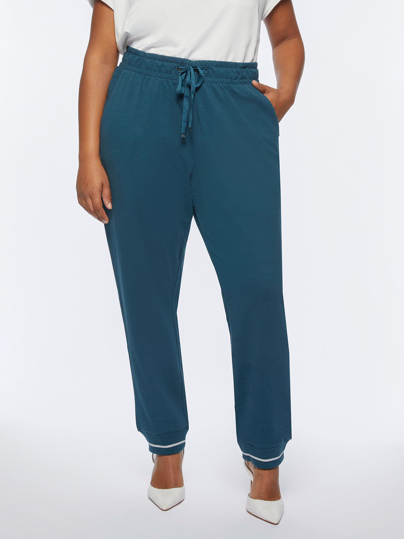 Pantalones de felpa con logotipo image number 0