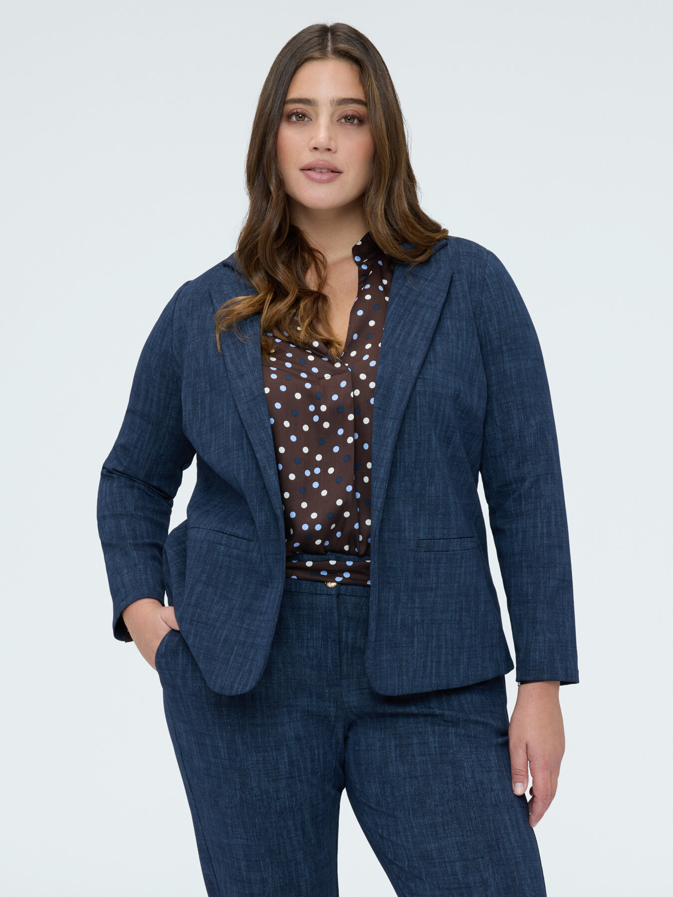 Blazer aus Punto Milano image number 0