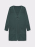 Long cardigan with one button image number 3